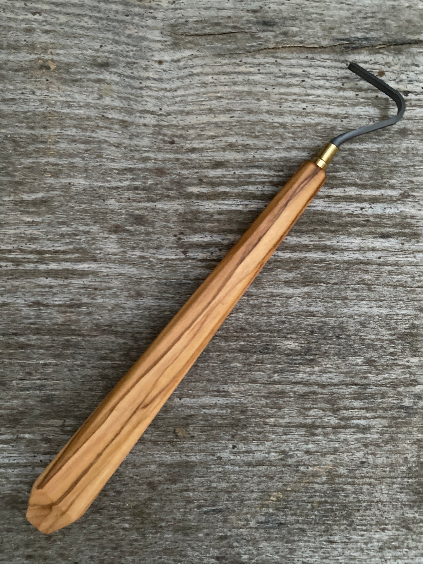 Open Hook Tungsten Carbide Trimming Tool Handmade With Custom Personalized Engraving – Gift For Potters